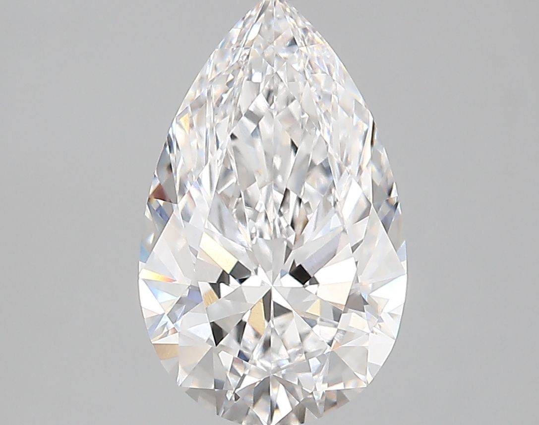 Lab Grown Diamond Lab-grown 2,71Ct D-VVS1 Pear - IGILG809615850 1