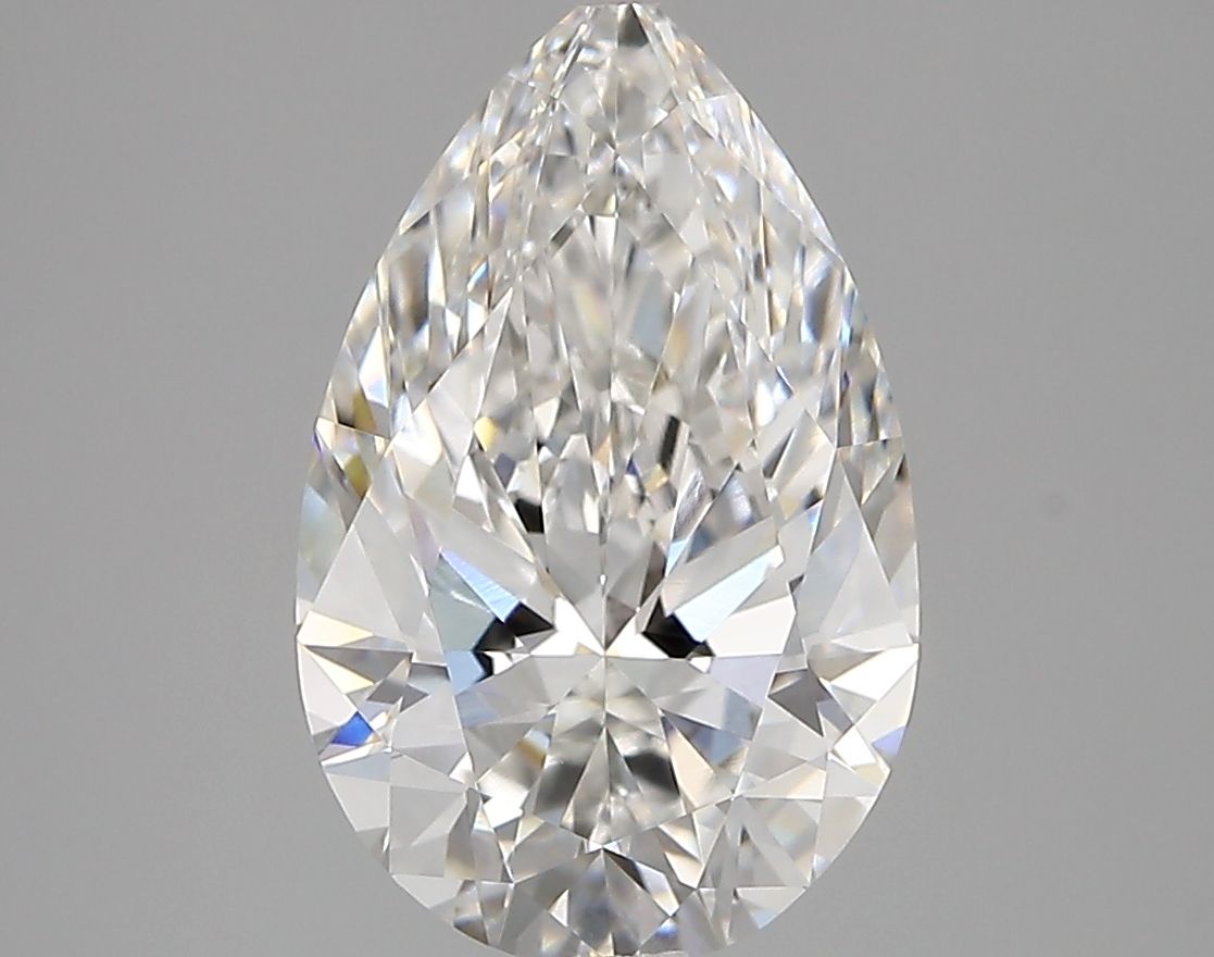 Lab Grown Diamond Lab-grown 3,2Ct E-VVS1 Pear - IGILG813697076 1
