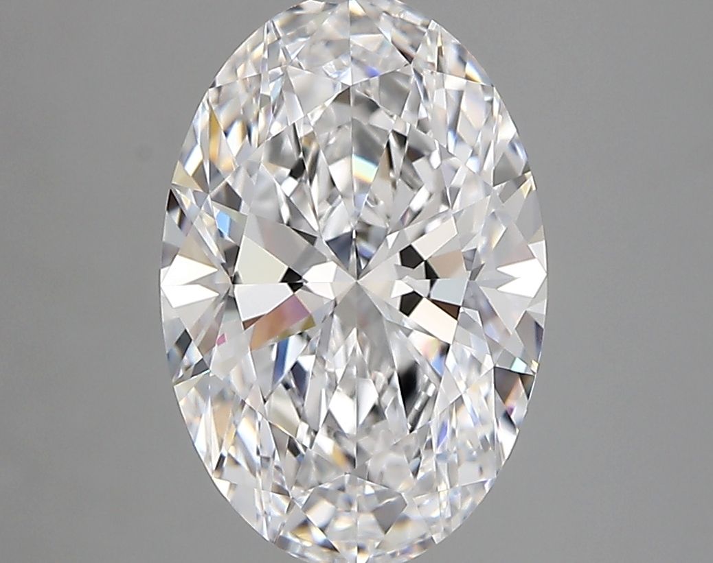 Lab Grown Diamond Lab-grown 2,96Ct D-FL Oval - IGILG790698692 1