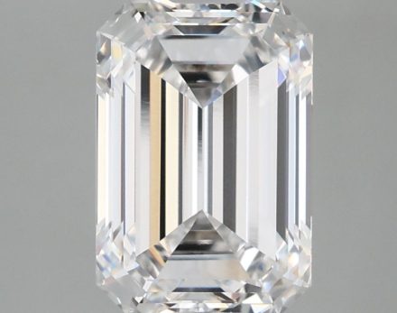 Lab Grown Diamond Lab-grown 2,74Ct D-FL Emerald - IGILG814604389 1