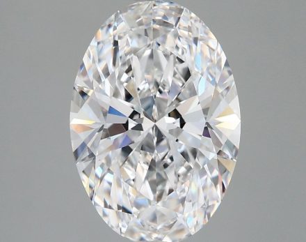 Lab Grown Diamond Lab-grown 3,15Ct D-IF Oval - IGILG798609299 1