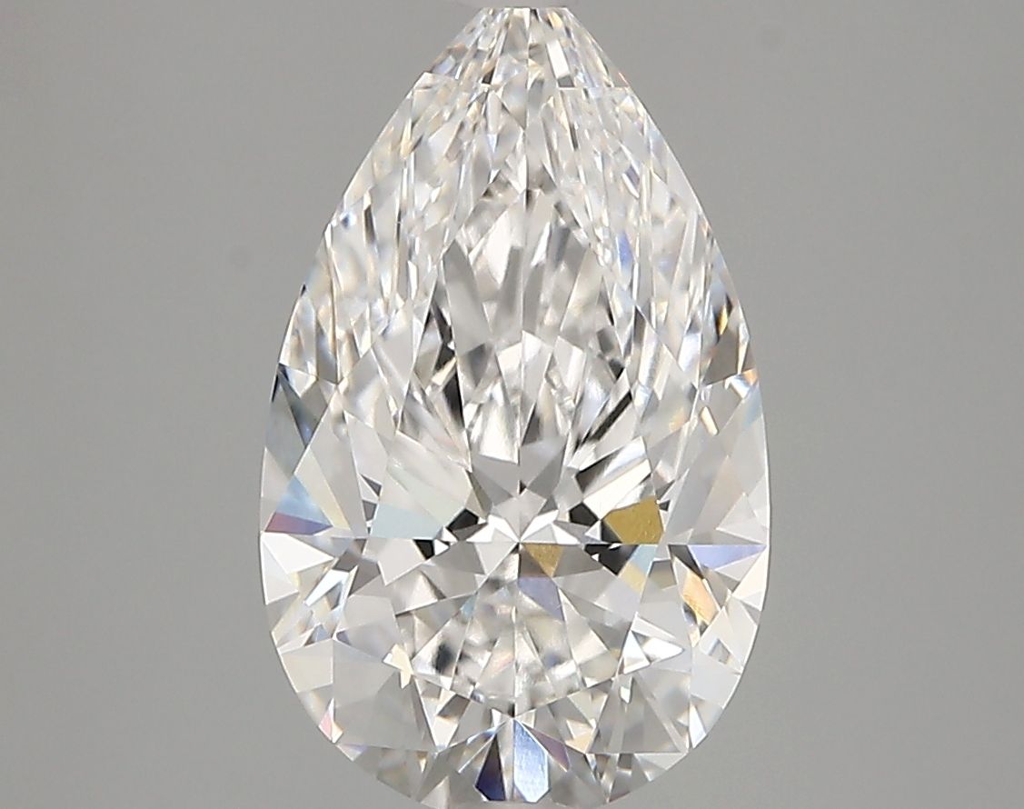 Lab Grown Diamond Lab-grown 3,15Ct D-VVS1 Pear - IGILG812625064 1