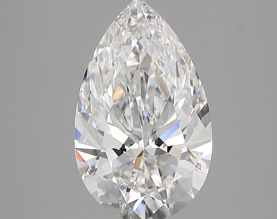 Lab Grown Diamond Lab-grown 2,8Ct D-VVS1 Pear - IGILG807662515 1