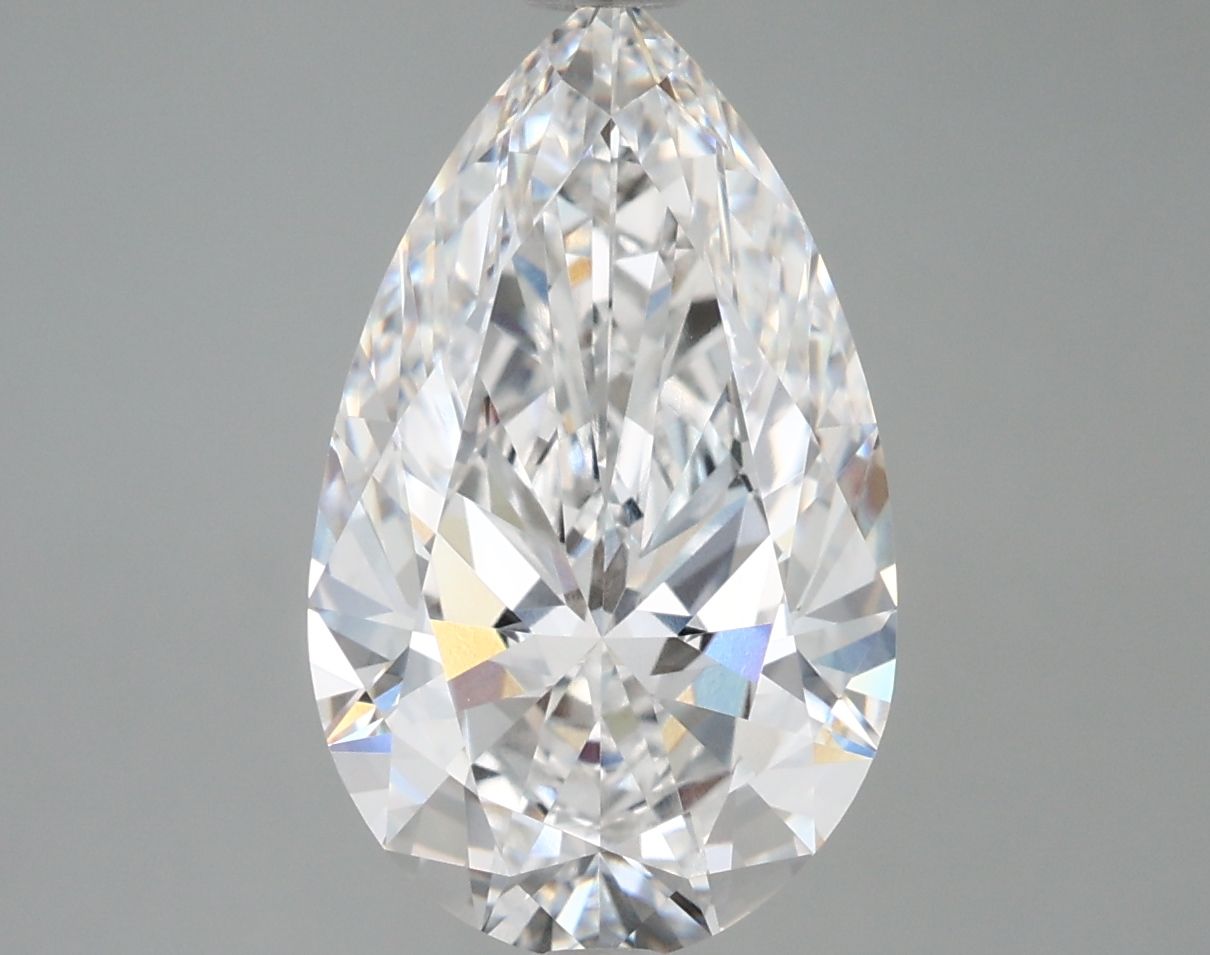 Lab Grown Diamond Lab-grown 3,84Ct E-VVS1 Pear - IGILG814643413 1