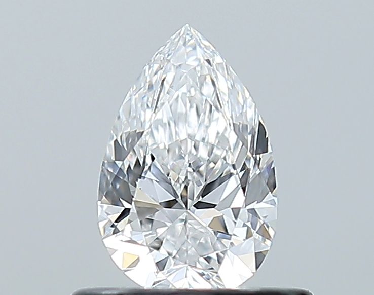Diamond Natural 0,5Ct D-VVS2 Pear - GIA6552569112 1