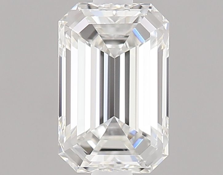 Diamond Natural 0,5Ct F-VS2 Emerald - GIA7556672904 1