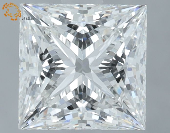 Lab Grown Diamond Lab-grown 1,53Ct F-VVS2 Princess - IGILG792692205 1