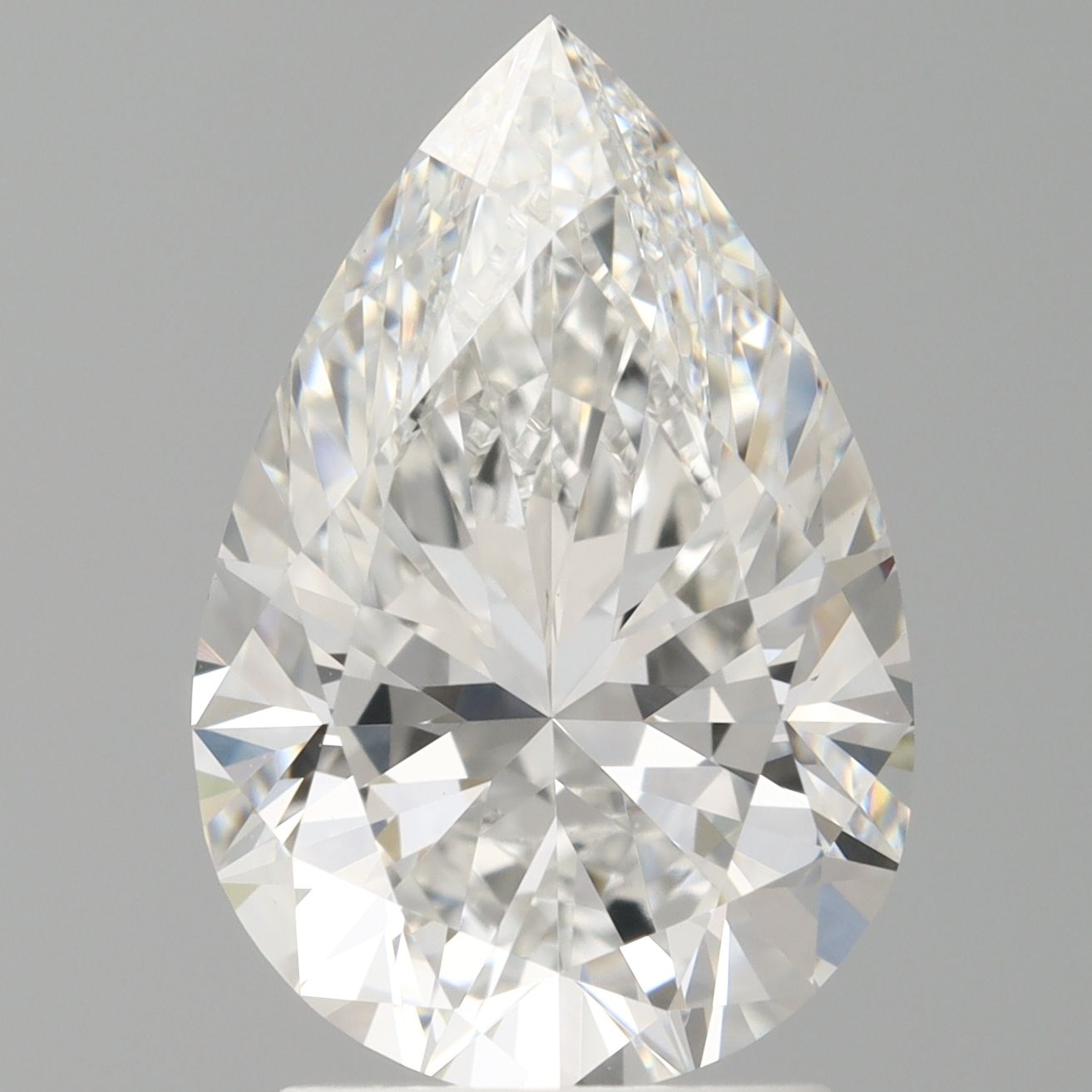 Lab Grown Diamond Lab-grown 2,5Ct E-VVS2 Pear - IGILG800612129 1