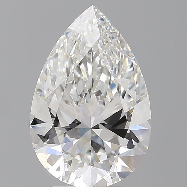 Lab Grown Diamond Lab-grown 3,5Ct E-VVS2 Pear - IGILG812629127 1