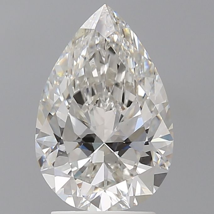 Lab Grown Diamond Lab-grown 2,57Ct F-VS1 Pear - IGILG784655784 1