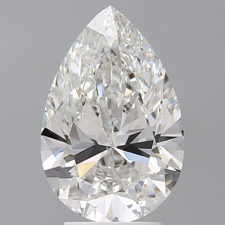 Lab Grown Diamond Lab-grown 3,6Ct E-VS1 Pear - IGILG784655834 1