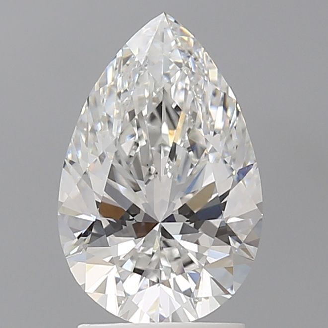 Lab Grown Diamond Lab-grown 2,1Ct E-VVS2 Pear - IGILG791617241 1
