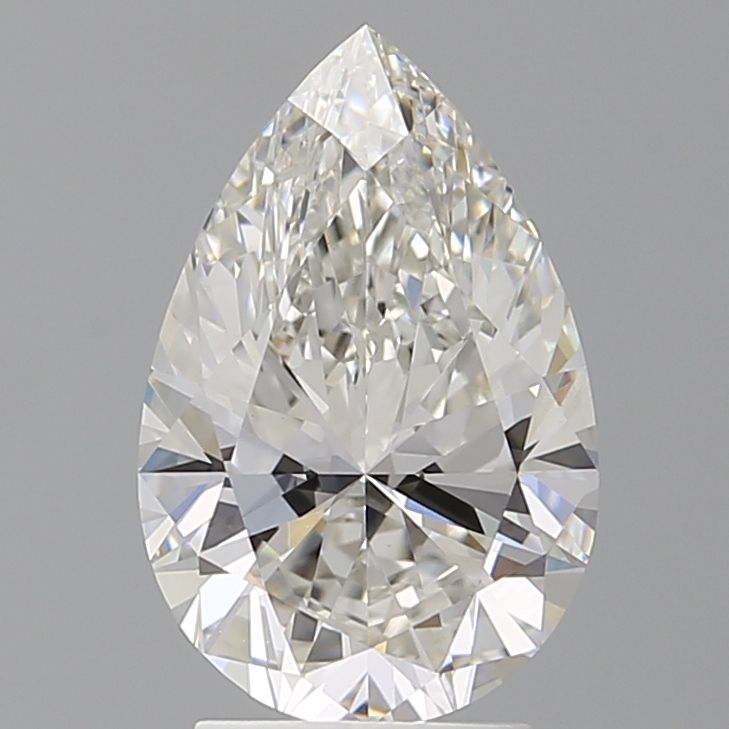 Lab Grown Diamond Lab-grown 3,05Ct F-VVS2 Pear - IGILG802612332 1
