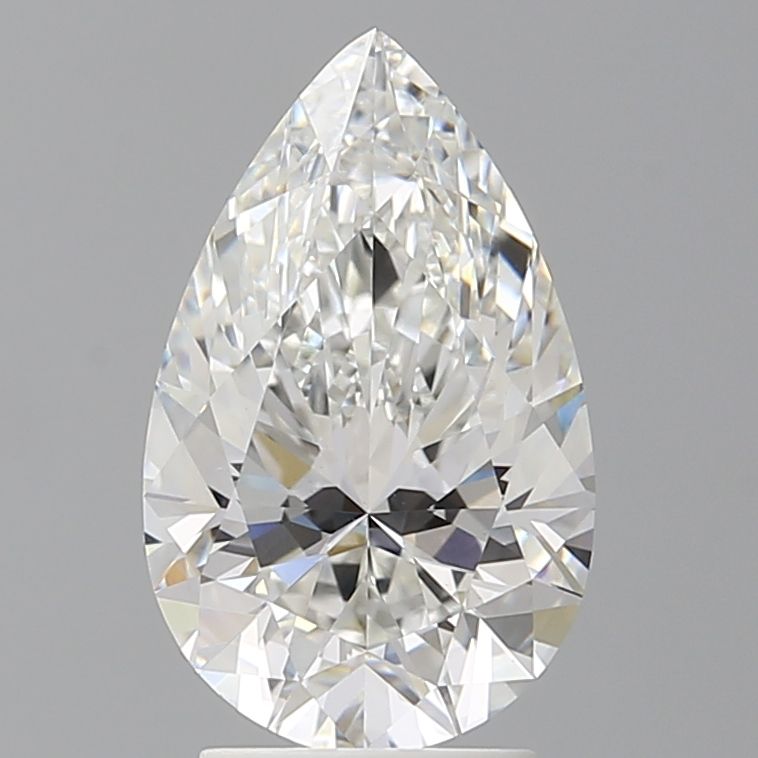 Lab Grown Diamond Lab-grown 3,02Ct F-VVS2 Pear - IGILG809613159 1