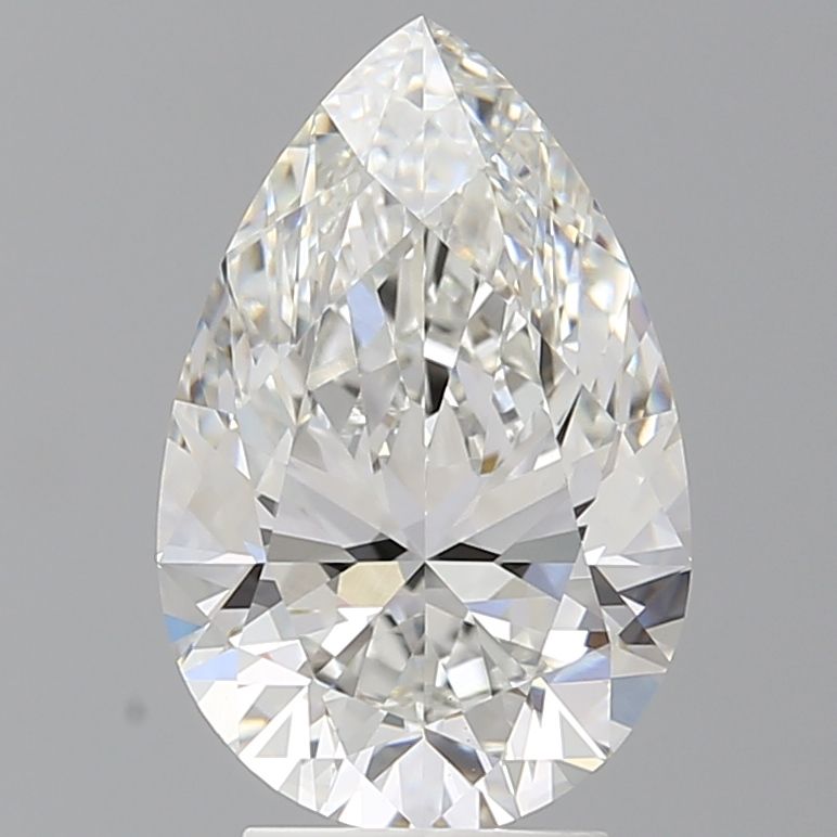 Lab Grown Diamond Lab-grown 3,59Ct F-VS1 Pear - IGILG794635815 1
