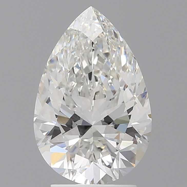 Lab Grown Diamond Lab-grown 3,01Ct F-VS1 Pear - IGILG784655359 1