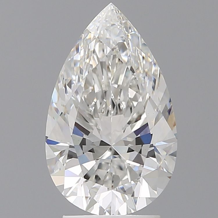 Lab Grown Diamond Lab-grown 3,08Ct F-VS1 Pear - IGILG787632123 1