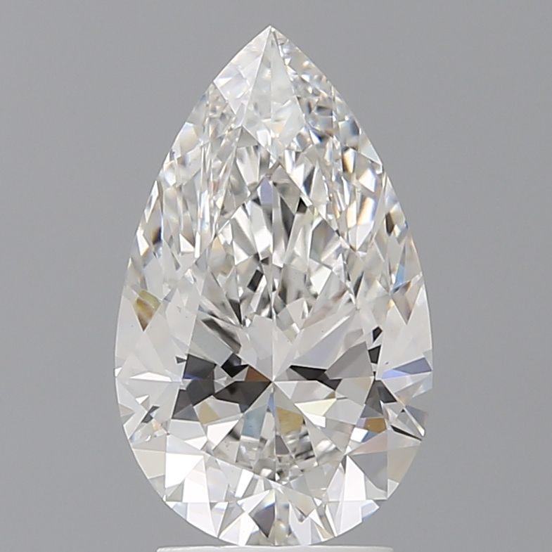 Lab Grown Diamond Lab-grown 3,07Ct F-VS1 Pear - IGILG797637170 1