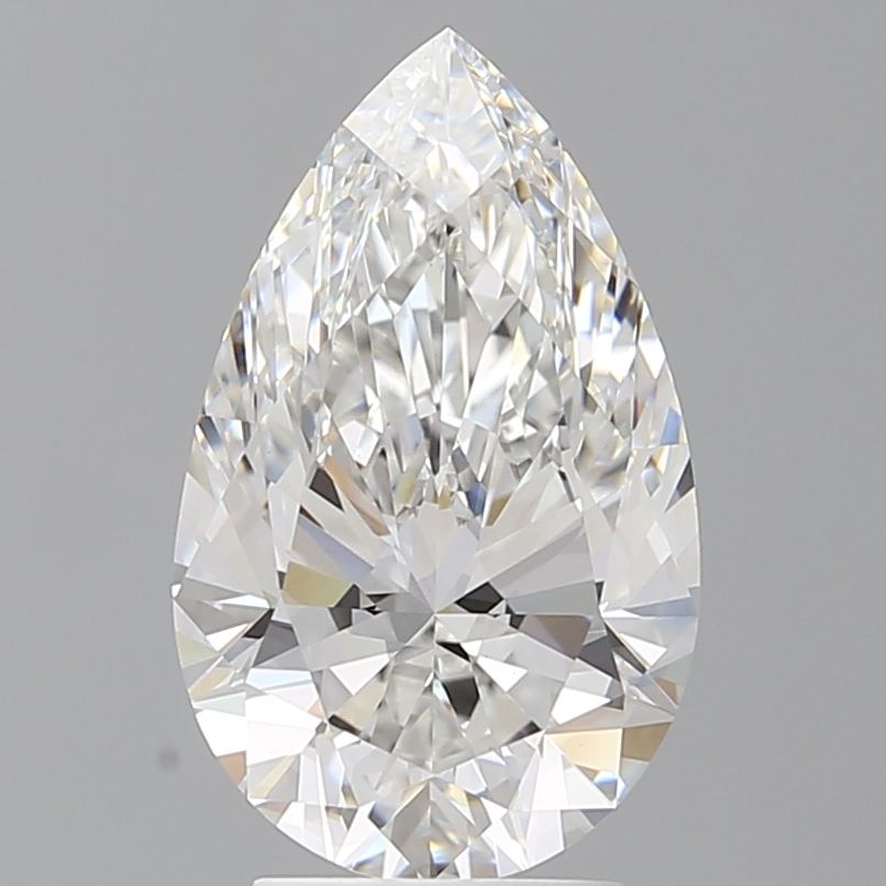 Lab Grown Diamond Lab-grown 3,57Ct F-VS1 Pear - IGILG772625517 1