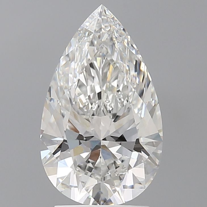 Lab Grown Diamond Lab-grown 2,6Ct F-VS1 Pear - IGILG781628788 1