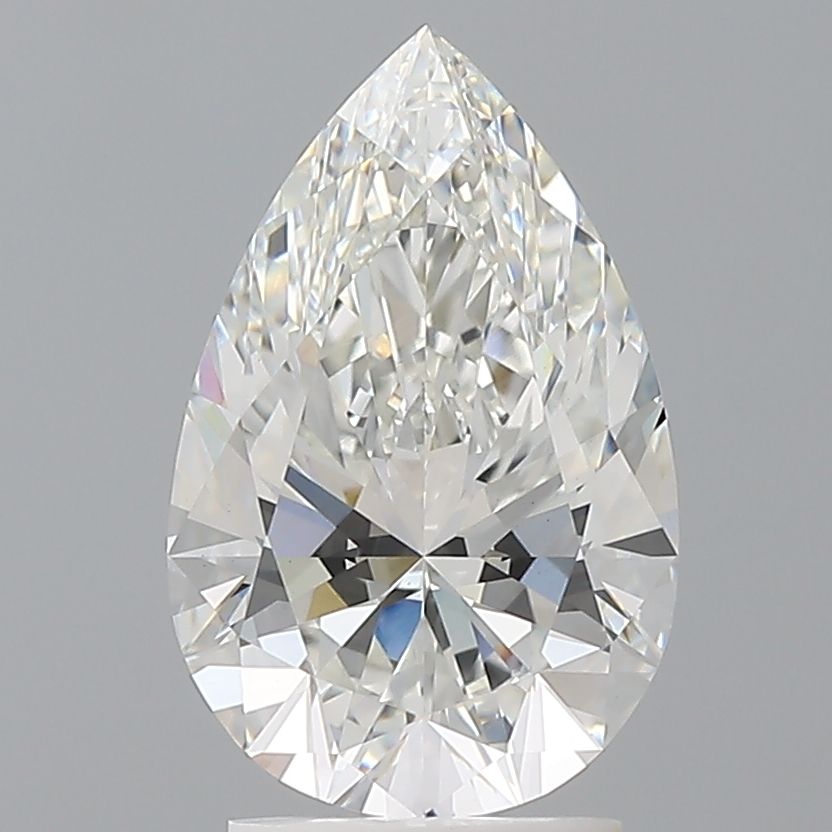 Lab Grown Diamond Lab-grown 2,59Ct F-VVS2 Pear - IGILG774665295 1