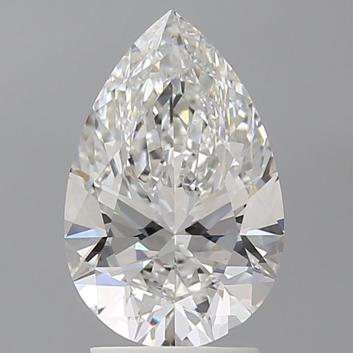 Lab Grown Diamond Lab-grown 2,59Ct F-VVS2 Pear - IGILG764617025 1
