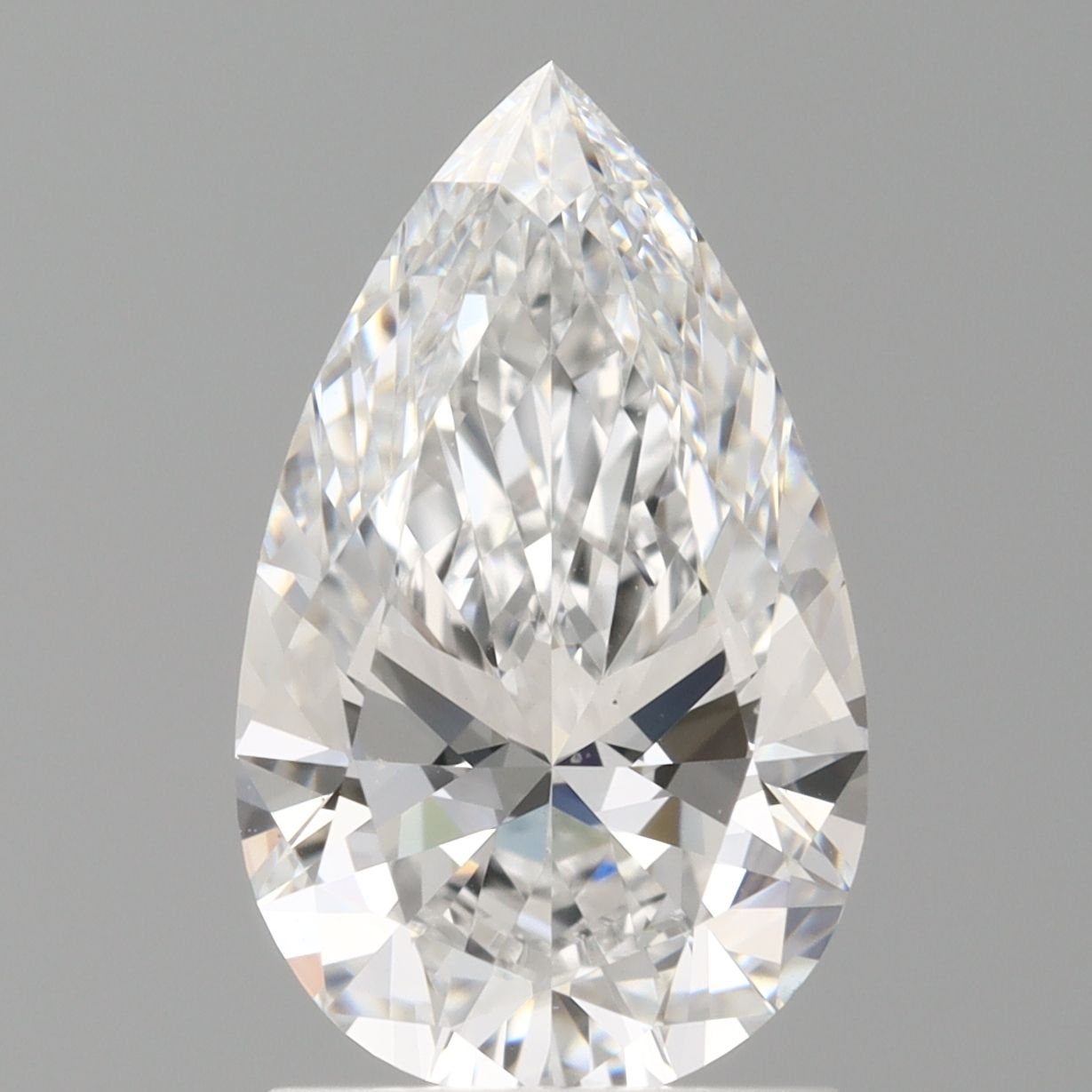 Lab Grown Diamond Lab-grown 1,58Ct D-VS1 Pear - IGILG698550137 1