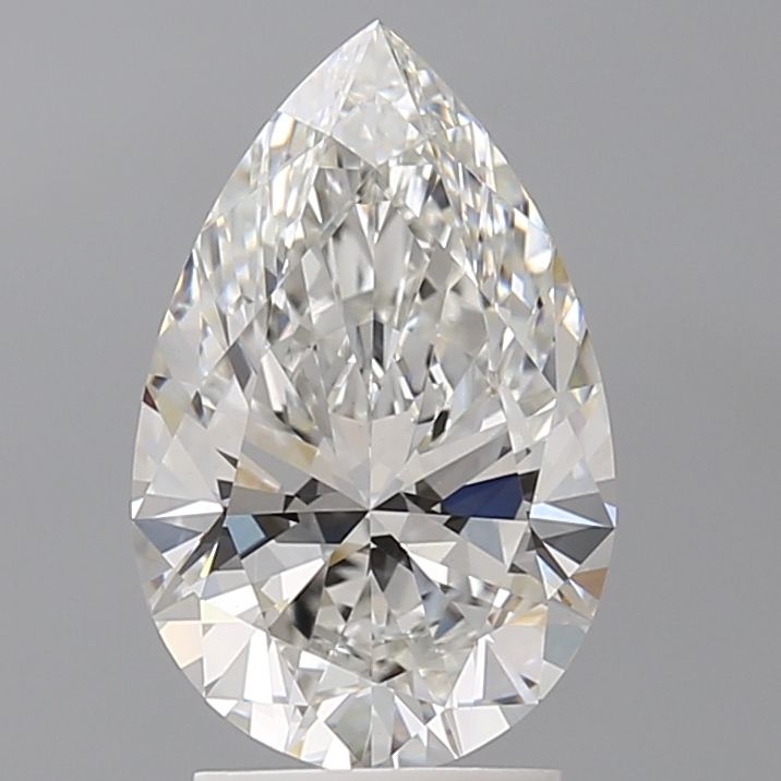 Lab Grown Diamond Lab-grown 2,59Ct F-VVS2 Pear - IGILG760507139 1