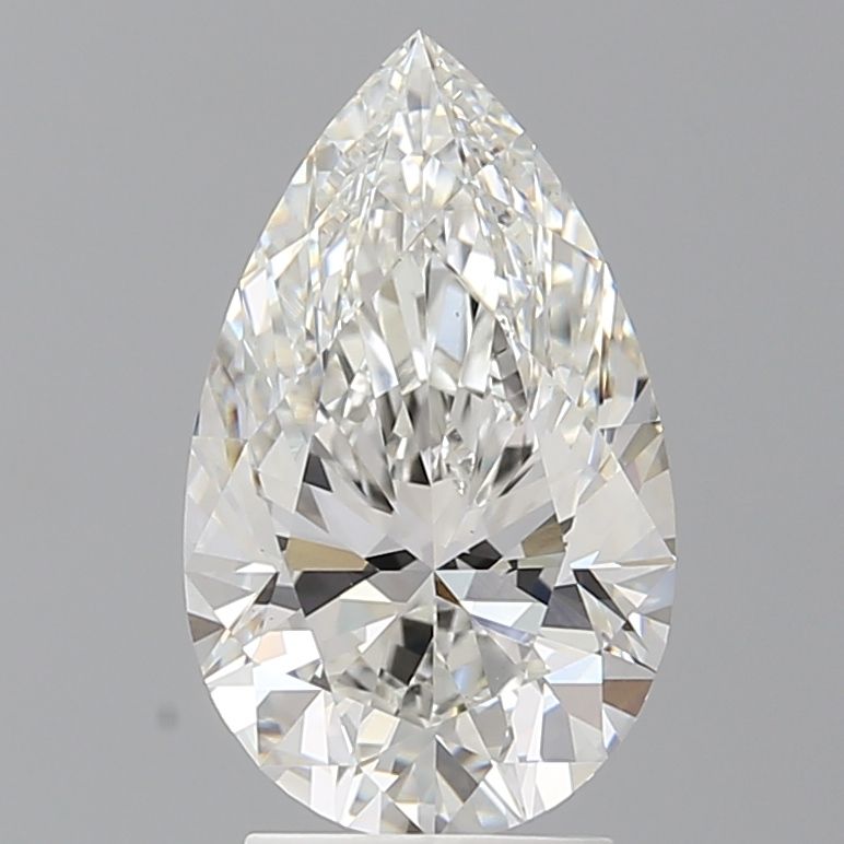 Lab Grown Diamond Lab-grown 3,08Ct F-VVS2 Pear - IGILG792692097 1