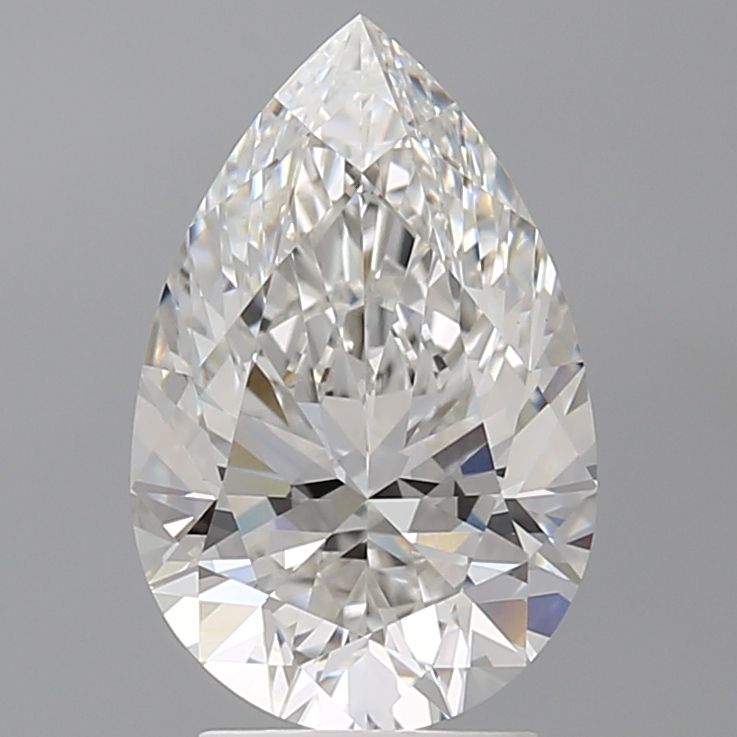 Lab Grown Diamond Lab-grown 3,1Ct F-VVS2 Pear - IGILG766643230 1