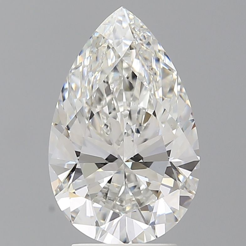 Lab Grown Diamond Lab-grown 3,57Ct F-VS1 Pear - IGILG788668006 1