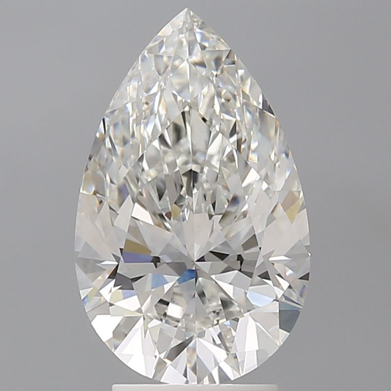 Lab Grown Diamond Lab-grown 3,55Ct F-VS1 Pear - IGILG788680470 1