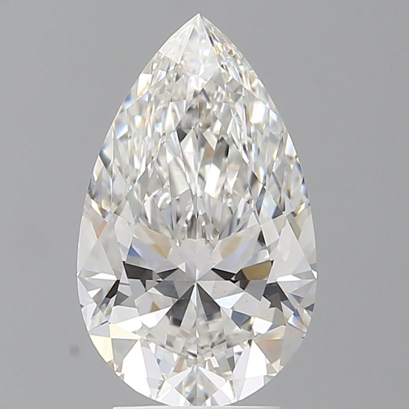 Lab Grown Diamond Lab-grown 3,58Ct F-VS1 Pear - IGILG775628904 1