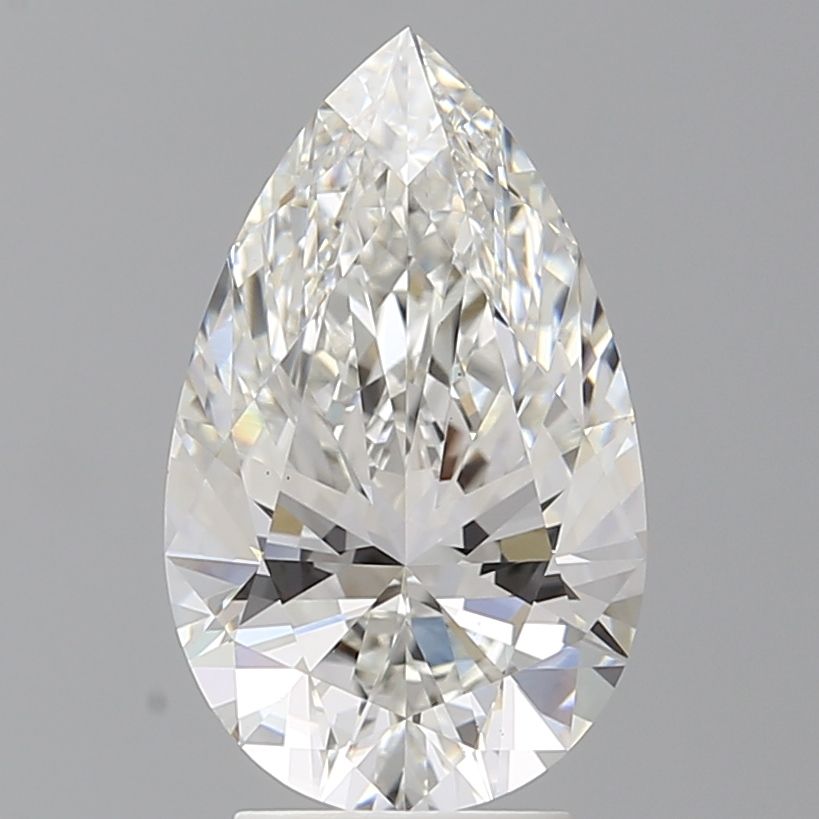 Lab Grown Diamond Lab-grown 3,59Ct F-VS1 Pear - IGILG781602385 1