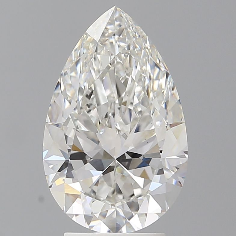 Lab Grown Diamond Lab-grown 3,58Ct F-VVS2 Pear - IGILG772617590 1