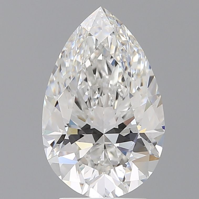 Lab Grown Diamond Lab-grown 3,42Ct E-VS1 Pear - IGILG784655804 1