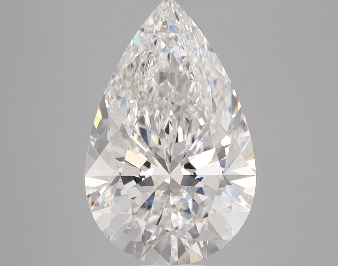 Lab Grown Diamond Lab-grown 3,07Ct D-VS1 Pear - IGILG737565388 1