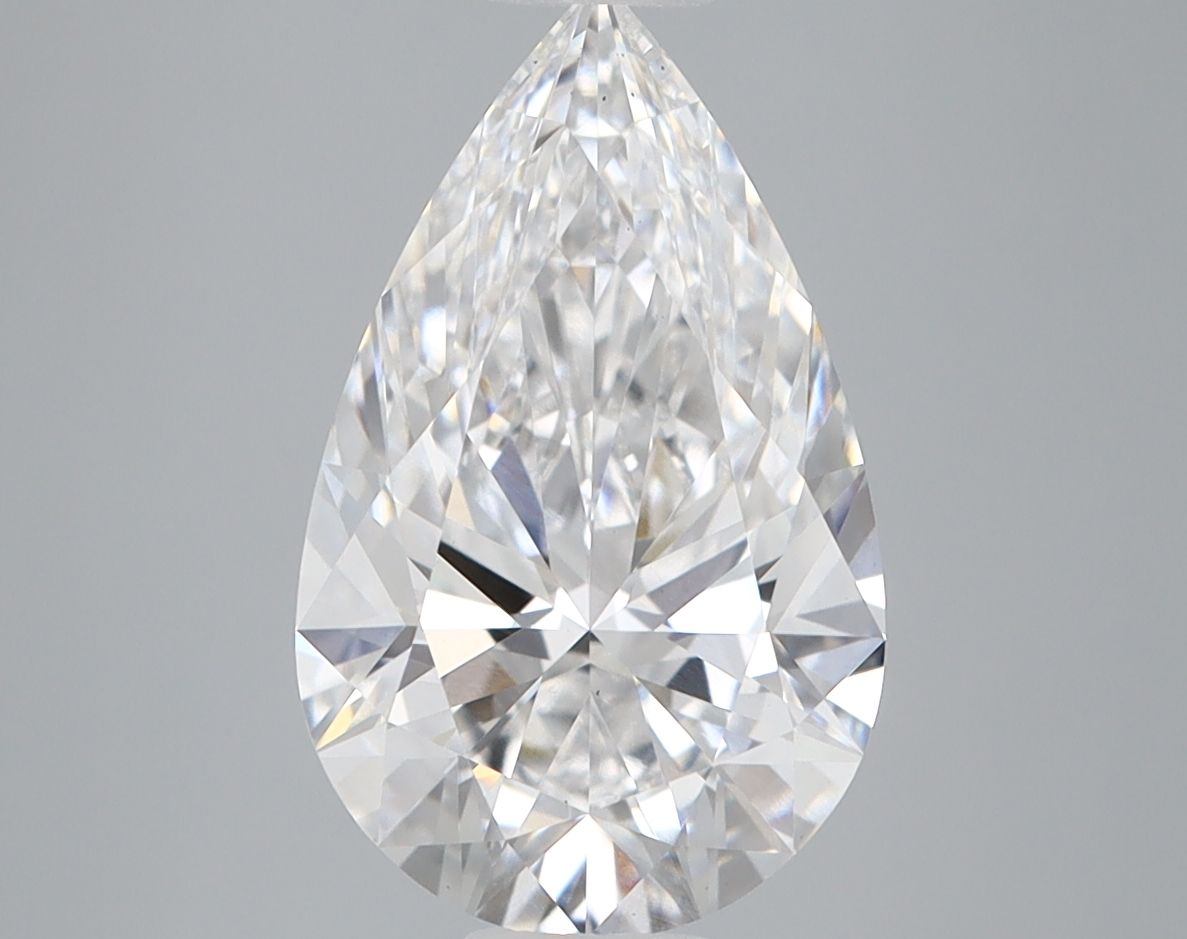 Lab Grown Diamond Lab-grown 3,08Ct D-VS1 Pear - IGILG741578732 1
