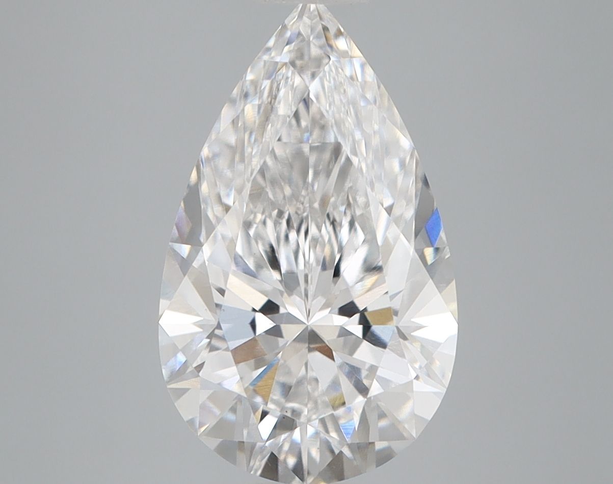 Lab Grown Diamond Lab-grown 3,07Ct D-VS1 Pear - IGILG729528388 1