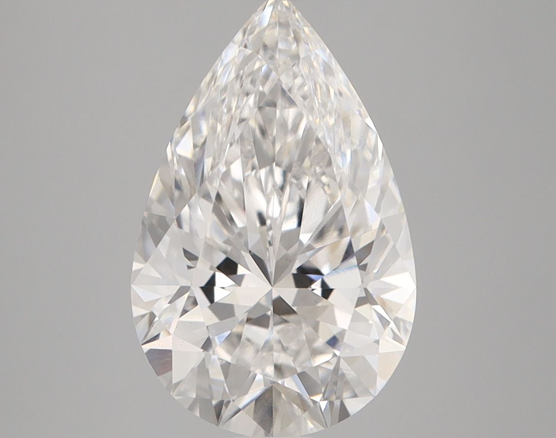 Lab Grown Diamond Lab-grown 3,08Ct D-VS1 Pear - IGILG733589897 1