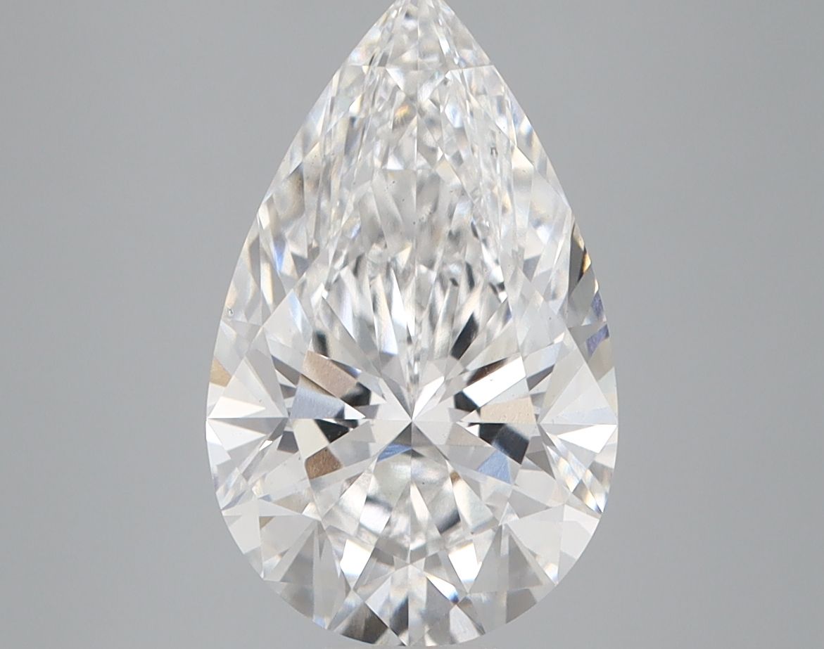 Lab Grown Diamond Lab-grown 3,08Ct D-VS1 Pear - IGILG747598074 1