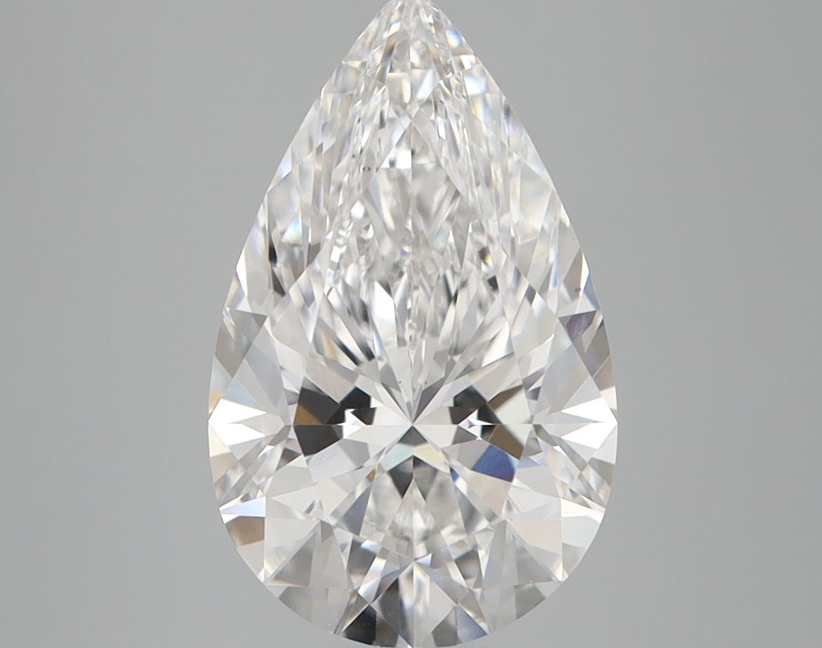 Lab Grown Diamond Lab-grown 3,08Ct D-VS1 Pear - IGILG747598179 1