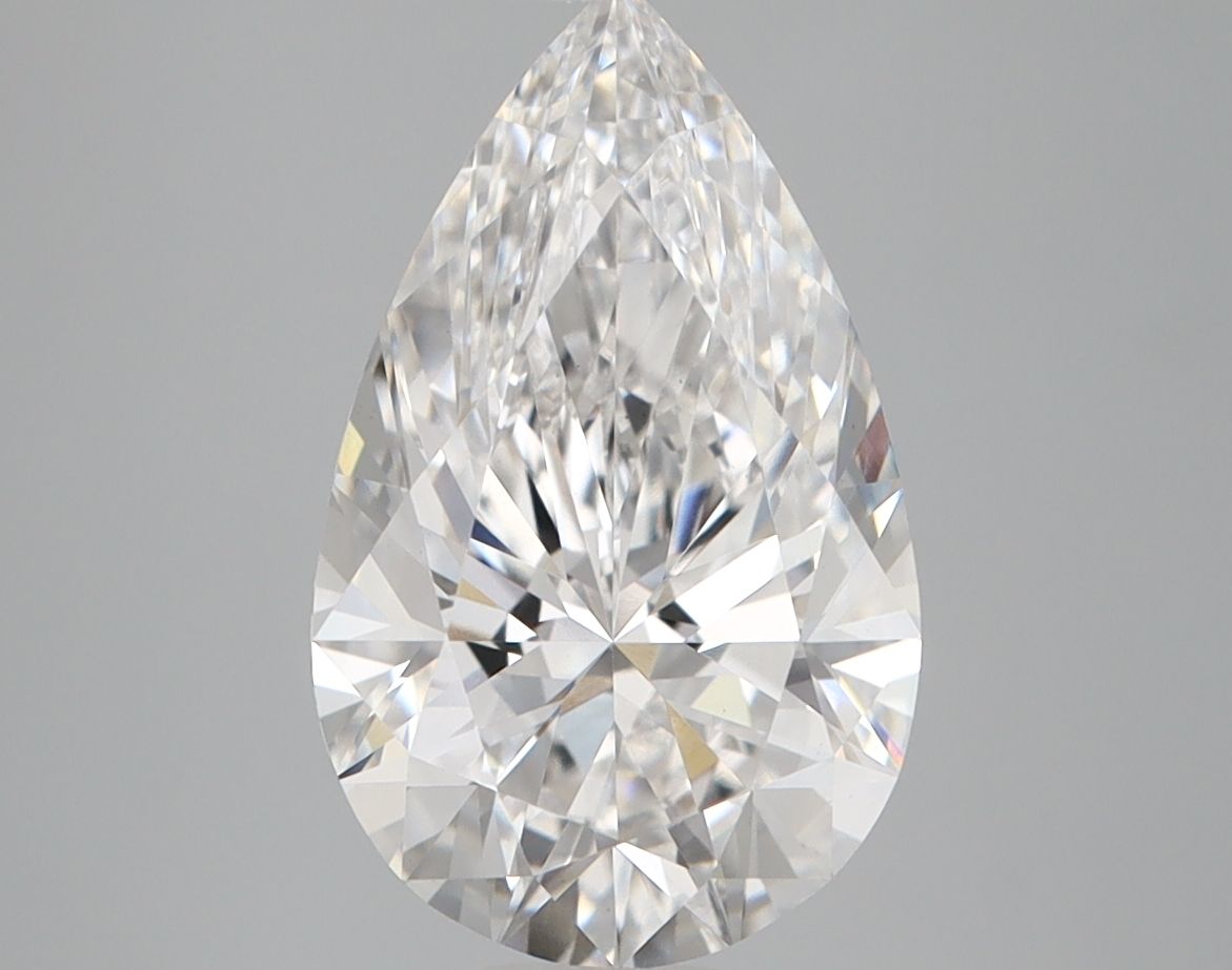 Lab Grown Diamond Lab-grown 3,07Ct D-VS1 Pear - IGILG741577696 1