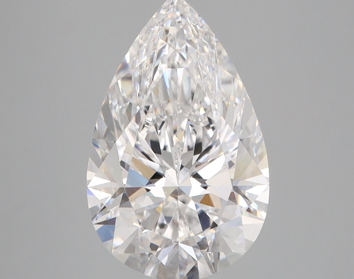 Lab Grown Diamond Lab-grown 3,08Ct D-VS1 Pear - IGILG713577239 1
