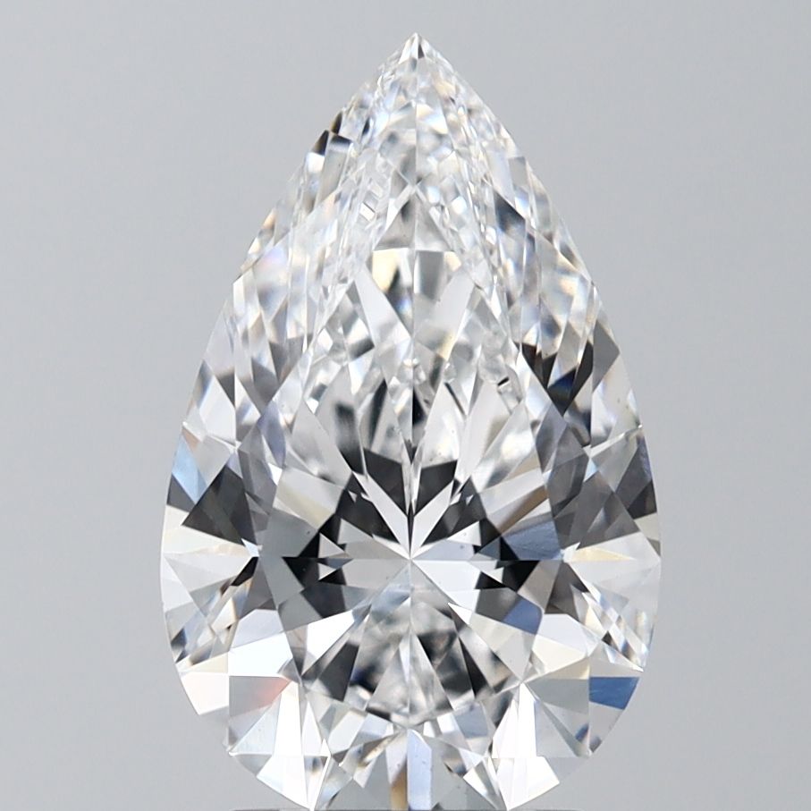 Lab Grown Diamond Lab-grown 3,1Ct D-VS1 Pear - IGILG737565291 1