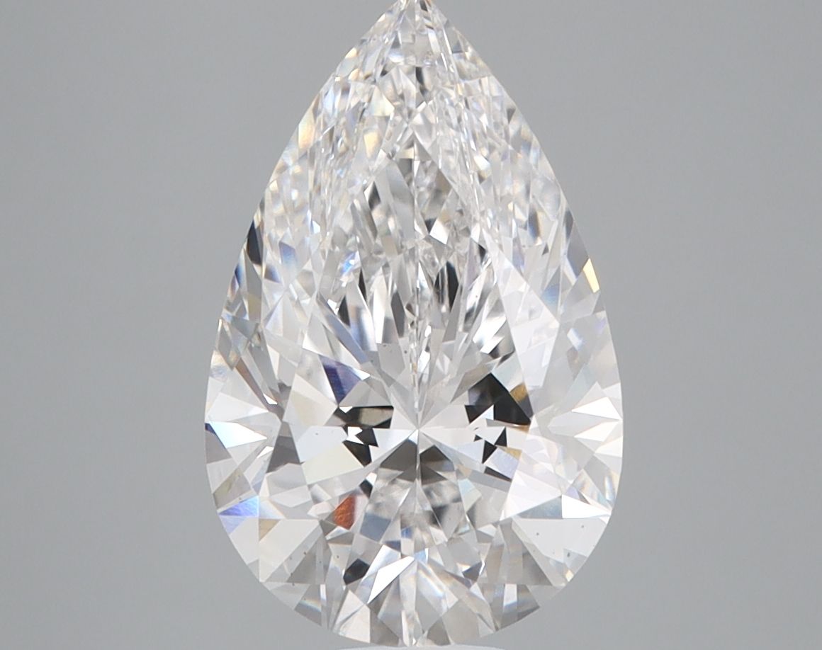 Lab Grown Diamond Lab-grown 3,08Ct D-VS1 Pear - IGILG754548481 1
