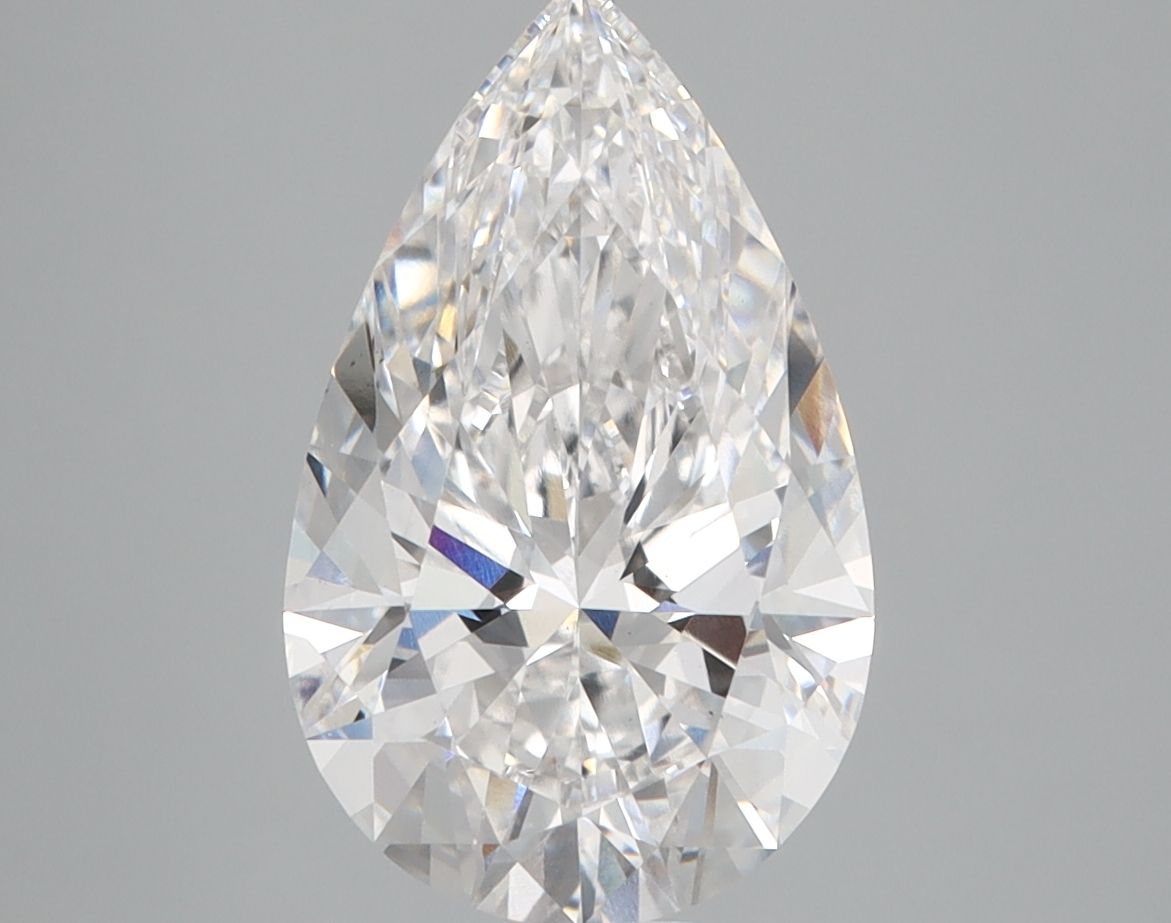 Lab Grown Diamond Lab-grown 3,08Ct D-VS1 Pear - IGILG720550306 1