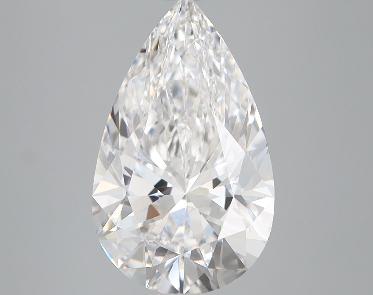 Lab Grown Diamond Lab-grown 3,07Ct D-VVS2 Pear - IGILG772607098 1