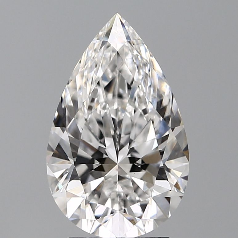 Lab Grown Diamond Lab-grown 3,07Ct D-VVS2 Pear - IGILG768613046 1
