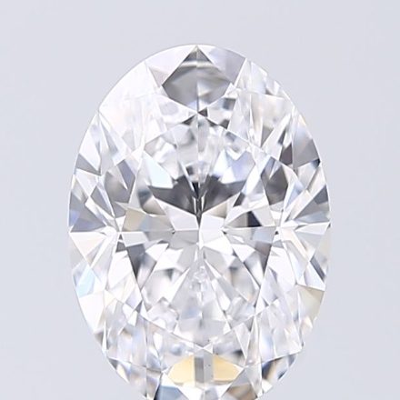 Lab Grown Diamond Lab-grown 2,02Ct D-VVS2 Oval - GIA6485900680 1